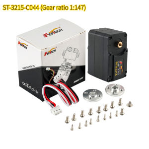 Feetech 7.4V 19KG Magnetic Encoding Servo 360 Degree STS3215 High Precision Feedback Serial Bus Smart TTL Servos 1:147 /191 /345