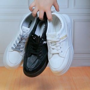 SEPATU SNEAKERS TALI WANITA IMPORT BATAM HIGHSOLE KELUARAN TERBARU QR03