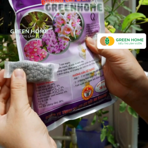 20 Tép Phân Bón Lan Greenhome Túi Lưới Tan Chậm Không Mùi Hôi Dưỡng Lan Ra Rễ Xanh Tốt Dùng Tốt Cho Sen Đá Kiểng