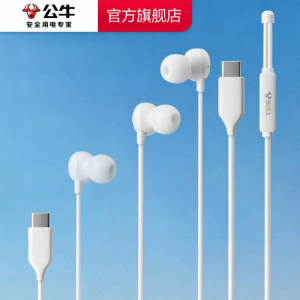 Bull | Wired In-Ear Headphones with Type-C Connector High-Quality Sound