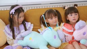 ผ้าซาตินพรีเมียม Godmami ชุดนอนเด็ก หลับสบาย คอลเลคชั่น Dream like a Unicorn รุ่น Believe in Unicorn