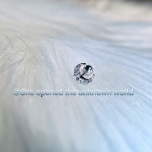 PONY925 Pure Silver Elegant Sparkling Female Ear Cuff Fresh And Popular Hoop Earrings Fashionable Jewelry Accessories