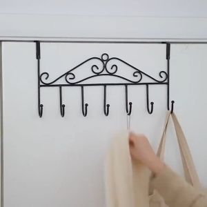 Móc Treo Sau Cửa 7 Chấu Bằng Thép Không Gỉ Gọn Gàng Tiện Dụng / Móc Treo Quần Áo  Móc Treo Đồ Sau Cửa Đa Năng