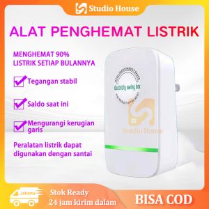2024 Penghemat Listrik PLN Electric Saver / Electricity Saving Box Alat Hemat Daya kWh Soft Start Tagihan Pulsa Token / Bulanan