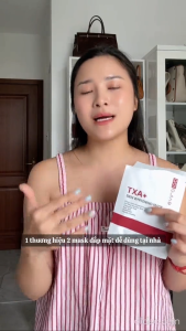 |SALE CHỚP NHOÁNG| Mặt Nạ Dưỡng Trắng EVIRALAB TXA+ 1 miếng Hỗ Trợ Mờ Thâm Nám Cấp Ẩm Cho Nữ Văn Phòng Da Xỉn Màu