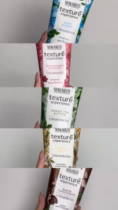 Makarizo Professional Texture Experience Creambath with Soft Texture Series Tube 200ml | Mint Sorbet | Vanilla Milk | Strawberry Yoghurt | Greentea Butter | Black Chocolate