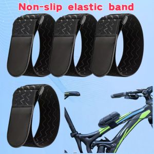 1/4 pcs Adjustable Nylon Elastic Band Reversible Buckle Elastic Band Cable Tie Adhesive Fixing Strap Sports Band