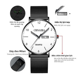 COJR | Đồng Hồ Dành Cho Học Sinh Chống Nước Quartz