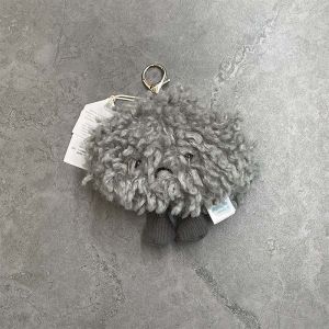Floral Rabbit Bag Charm Dark Cloud Bag Keychain Frog Plush Toy Hippo Plush Keychain Capybara Bag Charm