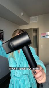 ANLAN Hair Dryer Unique 120000RPM Brushless Motor 100 Million Negative Ions Dries Fast and Intelligent Temperature Control for Home Salon Travel Series PRO