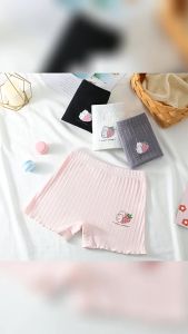 27KIDS กางเกงซับในเด็กหญิง กางเกงในเด็กหญิง17-45 กก. กางเกงเลกกิ้งขาสั้น น่ารัก ผ้าฝ้ายแท้ ดูดซับเหงื่อ นุ่ม ระบายอากาศ