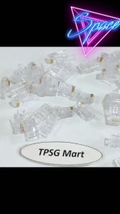 Đầu mạng RJ45 UTP Cat 5 / Hiệu Tenda (Chính hãng)