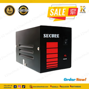 SECURE Automatic Voltage Regulator (AVR) – Heavy-Duty Power Protection for Appliances