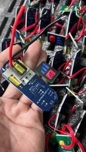 Mạch 16v máy chuyên vít phím chỉnh cấp trên mẫu mới 8pin công tắc 8 dây bảo vệ mạch - Phủ keo