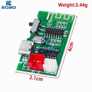 1-2 Chiếc 4OHMS 3W Type-C Mono Bluetooth Bộ Khuếch Đại Công Suất PCBA Với Chức Năng Sạc Pin 3.7V Pin Lithium Mô Đun Cho Máy Tính