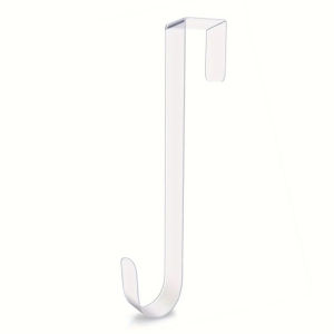 13 inch Versatile Door Wreath Stand Durable Metal Hook for Christmas Wreaths Pumpkins&Holiday Home Decoration Crochet