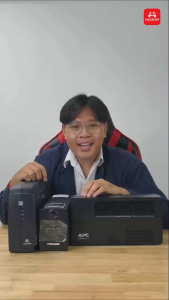 Syndome เครื่องสำรองไฟ ATOM 800I-LED (800VA/480WATT) UPS by Neoshop