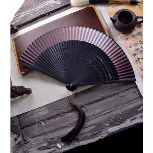 Quạt Lông Vũ Lụa Nhỏ 7 Inch Quạt Lông Vũ Lụa Màu Trơn Quạt Lụa Hanfu Quạt Lụa Điêu Khắc Hình Chữ Nhật Quạt Lụa Cầm Tay Cho Phụ Nữ