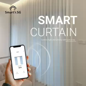 Double pleat day curtains-Korean folding gauze curtains