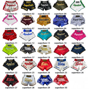 Muay Thai pants Subang Muay Thai shorts sanda suit training fighting pants Professional boxing shorts for men