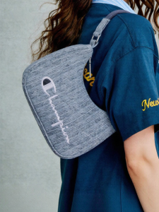 Champion | Shoulder Crossbody Commuter Bag with Letter Embroidery and Horn Design