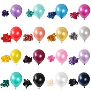 KENZY - KP191 BALON LATEX METALIC 12 INCH BALON LATEKS METALIK BALON ULANG TAHUN BIRTHDAY BALLOON BALON POLOS BALON BULAT