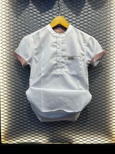 KURTA ANAK WARNA PITIH  POLOS  BAJU ANAK MURAH PAKIAN PERMIUM  /FASIHON  BAJU  MUSLIM