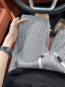 Quần Short Họa Tiết Thêu Nam Mùa Hè Quần Dài Ngoài Trời Quần Thường Ngày Rộng Rãi Cạp Vừa Quần Ngắn Năm Mảnh