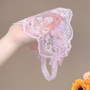DUBAO | Summer Lightweight Lace Princess Hat UV Protection Sun Visor Flower Decor