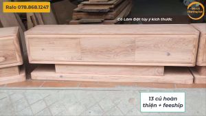 Tủ TIỆN ÍCH gỗ hương kê tivi ĐA ĐẠNG không gian thiết kế tủ