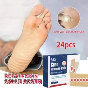 24PCS CORN REMOVAL PATCH - Plester Koyo Ampuh Obati Kutil Mata Ikan Kapalan Kaki Asam Salisilat Aman