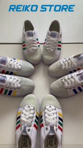 Sepatu Capung KODACHI 8111 Strip Retro Klasik Jadul Kanvas Badminton Lari Voli Pingpong