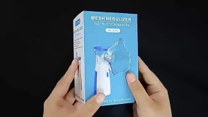 TTLIFE Mini Medical Nebulizer Handheld Portable Mesh Atomizer 3 Modes Rechargeable 5μm Fine Particles 0.2ml min for Adults Kids Cold Cough Sore Throat Relief