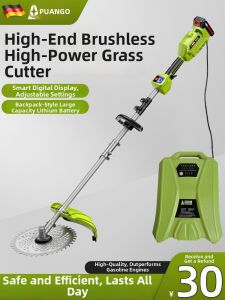PUANGD | Powerful Electric Lithium Cordless Grass Trimmer