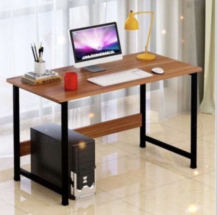 Impresse High Quality Modern Minimalist Computer Desk Solid Wood Study ...