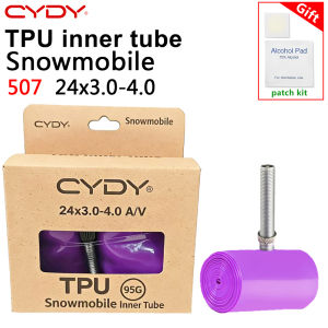 CYDY TPU Snowmobile Bike Inner Tube Camera 507 24x3.0 3.5 3.8 4.0 Inch MTB Bicycle Tire Pneu 24er Cycling Components