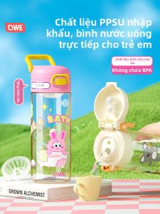 QWE | Bình nước uống cho bé đi học chất liệu PPSU đạt chuẩn thực phẩm