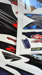 Striping Variasi Jupiter MX New Exiter / Sticker List Motor Variasi Jupiter MX New 135