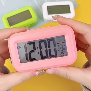 TDĐH_ Đồng hồ đa năng _ Đồng hồ kỹ thuật số _đồng hồ báo thức _ đo nhiệt độ_kèm đèn led ban đêm (kèm PIN)