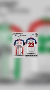 เสื้อกีฬาพิมพ์ลาย (รหัส PT002)