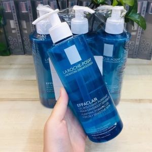 Sữa rửa mặt L`a R.oc`he-Po`say E.ffa`clar 400ml cho da dầu mụn nhạy cảm