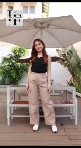 Celana Cargo Lose Pants Wanita