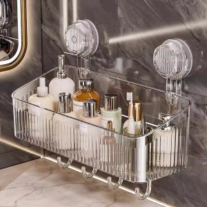 Suction Wall Mount Organizer Transparent