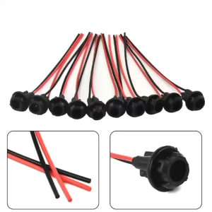 1PCS Car & Motorcycle T10 Light Bulb Socket Holder Connector Lampu Soket