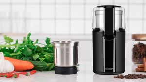 Máy xay hạt cà phê và gia vị đa năng thương hiệu Shardor CG628B công suất  200W chất liệu thép không gỉ 304 - Hàng chính hãng