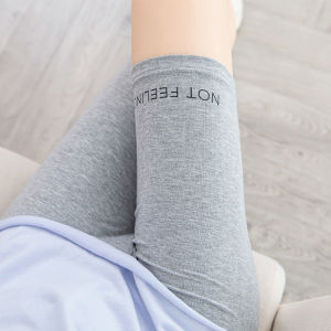 High Waist Slimming Sports Shorts Womens Outdoor Wear Thin Elastic Large Size Base Layer Five-Quarter Length Summer Pants