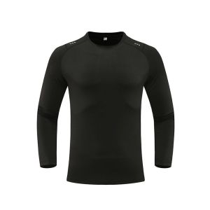 Lulu Mens Sport Tight Clothes Long Sleeve Running Training Sweatshirt High Elastic Quick Dry Fitness Basketball Outfit