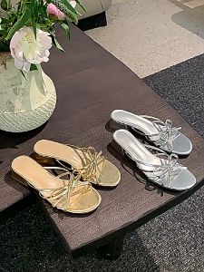 รองเท้าโบว์ Jilly หนังนิ่ม สีสวย ร้านไทย แฟชั่นวินเทจ