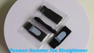 Pexmen 1/2/5/10Pcs Hammer Toe Straightener Toe Splints Bandages for Correcting Hammertoe Crooked & Overlapping Toes Protector
