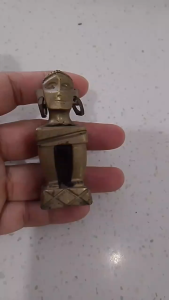 Bulul Bronze Small Size Vintage Antique Authentic